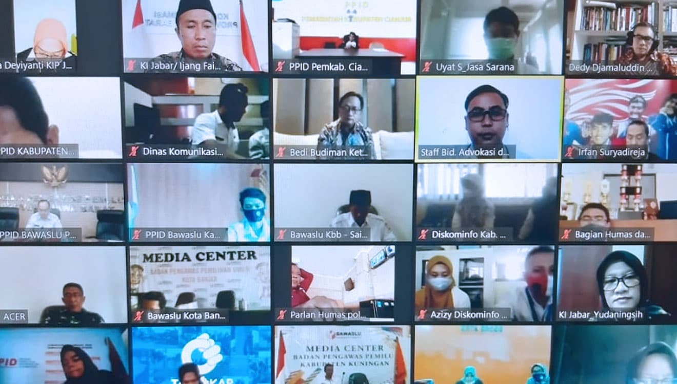 Komisi Informasi Jabar Evaluasi 118 Lembaga Publik di Jawa Barat