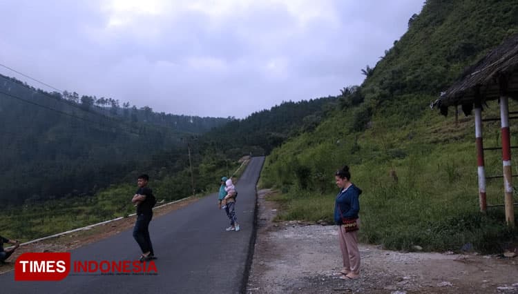 Disayangkan, Objek Wisata Alam Condong Pelangi di Banjarnegara Tak Terawat