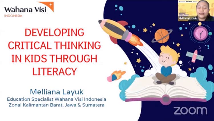 Perpustakaan Universitas Ciputra Surabaya Bahas Kemampuan Daya Kritis Anak Melalui Literasi