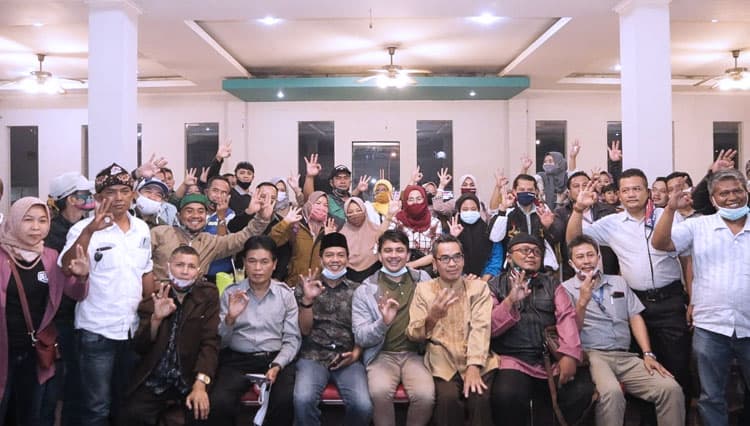 Ribuan Buruh Kahatex Dukung Paslon Bedas di Pilbup Bandung
