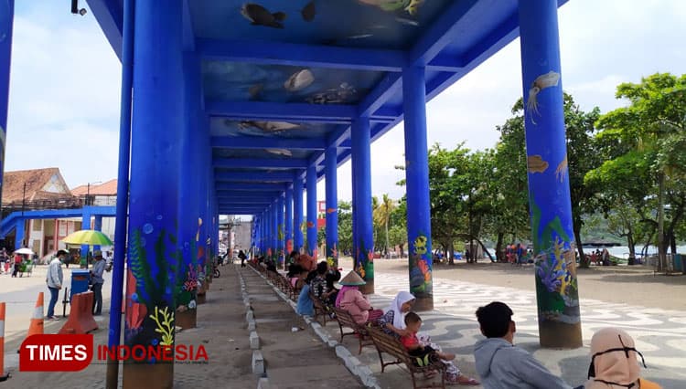 Jelang Libur Akhir Tahun, Jembatan Sky Walk Pangandaran Makin Keren