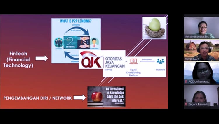 Universitas Ciputra Adakan Serial Pelatihan Online Financial Literacy Kit for Family