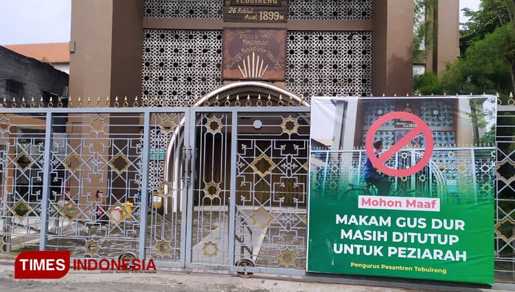 Tak Ingin Ambil Resiko, Wisata Religi Makam Gus Dur Jombang Tetap Tutup