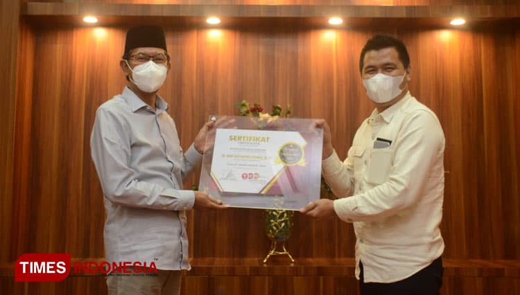 Wakil Rakyat Paling Responsif, Adi Sutarwijono Raih Anugerah TIMES Indonesia 2020