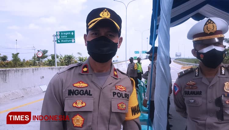 Polres Ngawi Amankan Sebuah Truk Pengangkut Pemudik Tujuan Ponorogo