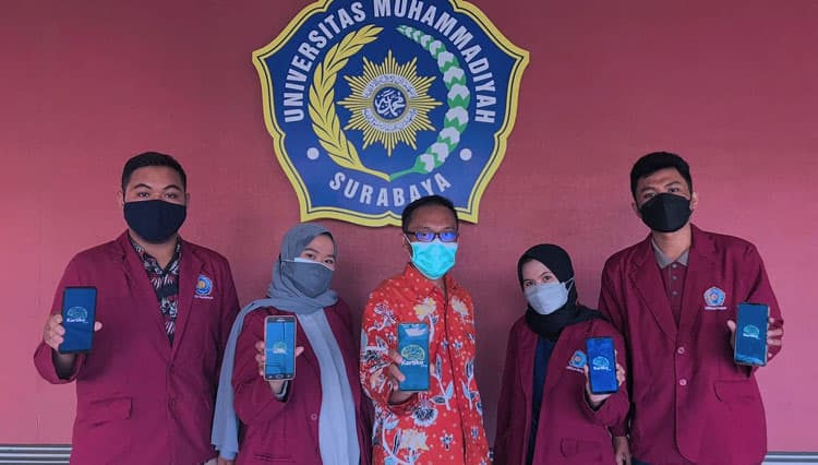Mahasiswa Universitas Muhammadiyah Surabaya Berhasil Ciptakan Aplikasi Kortiko.EDU untuk Penderita CP