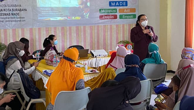 Turunkan Angka Stunting, Mahasiswa UC Kolaborasi dengan Dinkes Kota Surabaya