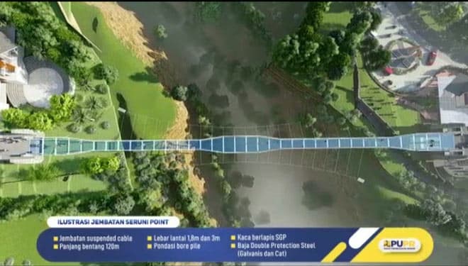Lewati Jembatan Kaca Seruni Point Bromo, Bisa Bayangkan Shiratal Mustaqim di Akhirat