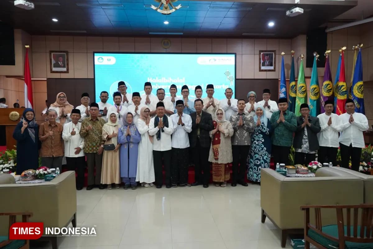 Teguhkan Kebersamaan dalam Semangat Idulfitri, UNJ Gelar Halalbihalal