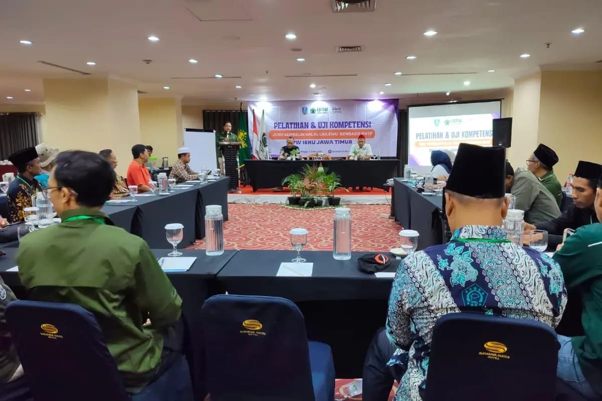 ISNU Jatim Cetak 35 Juru Sembelih Halal Tersertifikasi, Jawab Kebutuhan Industri Nasional