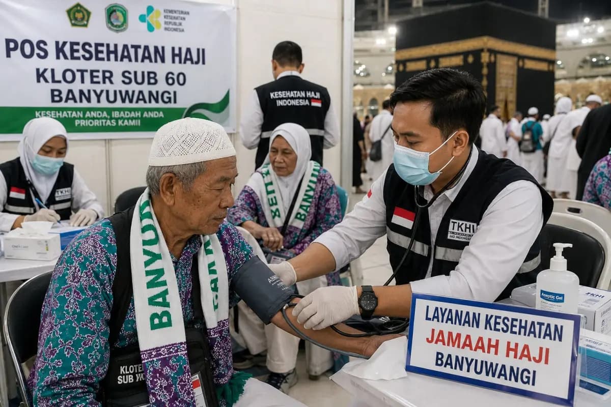 Nol Kasus Meninggal, Kondisi Kesehatan Jemaah Haji Banyuwangi Terkendali Pasca Armuzna