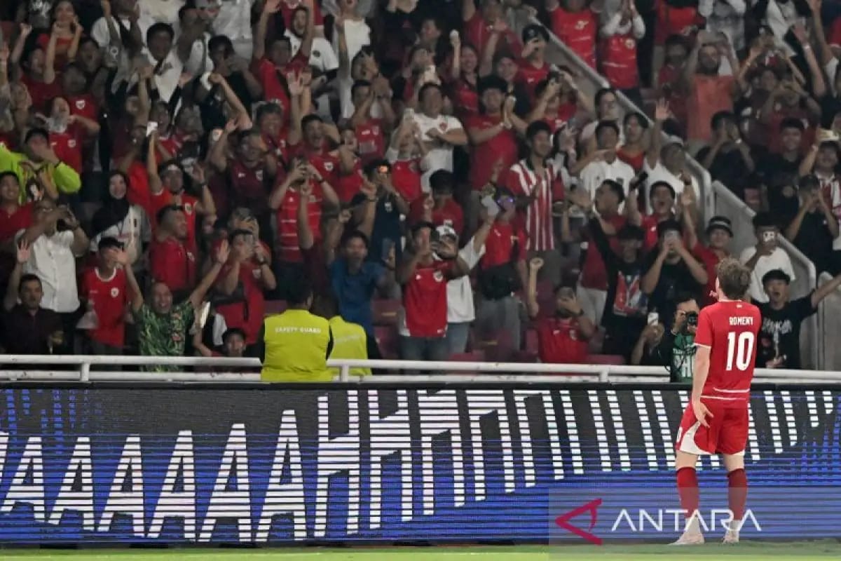 Ole Romeny Kunci Kemenangan, Indonesia Tutup FIFA Matchday dengan Sempurna