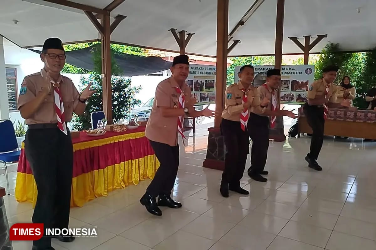 Kirim 32 Penggalang Pilihan ke Jamnas XII 2026, Ketua Kwarcab Kabupaten Madiun