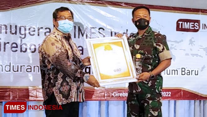 Dandim 0617/Majalengka Raih Penghargaan Special Achievement Award ATI 2021