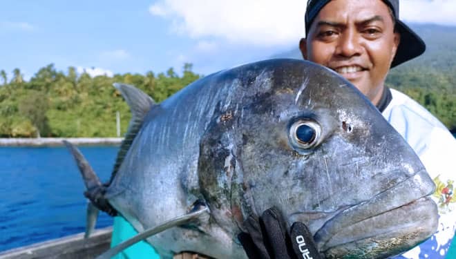 Ikan Bobara Jadi yang Terberat di Lomba Mancing Mania FKNT 2022