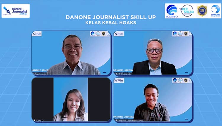 Perangi Hoaks Pemberitaan, Danone Lakukan Program Edukasi Jurnalis