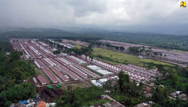 Kementerian PUPR RI Pastikan 300 Huntap di Lumajang Siap Huni Saat Idul Fitri