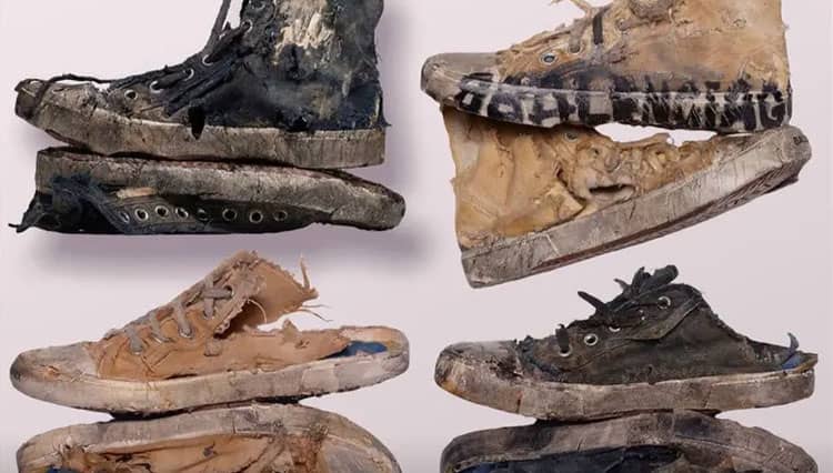 Rumah Mode Balenciaga Luncurkan Sneakers Lusuh dengan Harga Puluhan Juta Rupiah