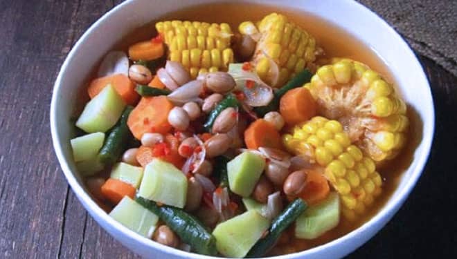 Resep Sayur Asam Segar Dinikmati saat Cuaca Panas