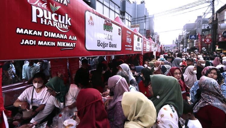 Ramaikan Festival Surken, Teh Pucuk Harum Dukung Industri Kuliner Bangkit Pasca Pandemi