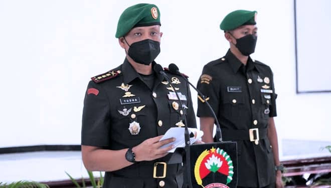 Danrem 071 Wijayakusuma Pimpin Sertijab Tiga Dandim Jajaran