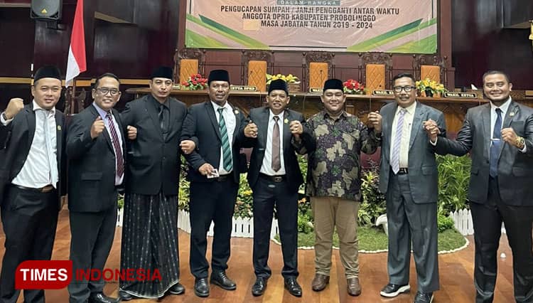DPRD Kabupaten Probolinggo Lantik Usman Muhtadi sebagai PAW Anggota Legislatif