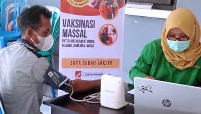 Gandeng Dinkes Kabupaten Blitar, BINDA Jatim Tingkatkan Capaian Vaksinasi Booster