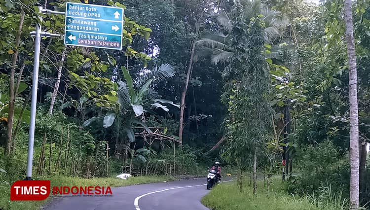 Kawasan Santiong, Tanjakan Rawan Kecelakaan yang Perlu Diwaspadai di Kota Banjar