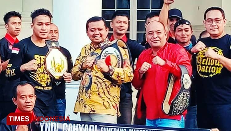 Juara MMA, Yudi Cahyadi Diundang ke Gedung Negara oleh Bupati Sumedang
