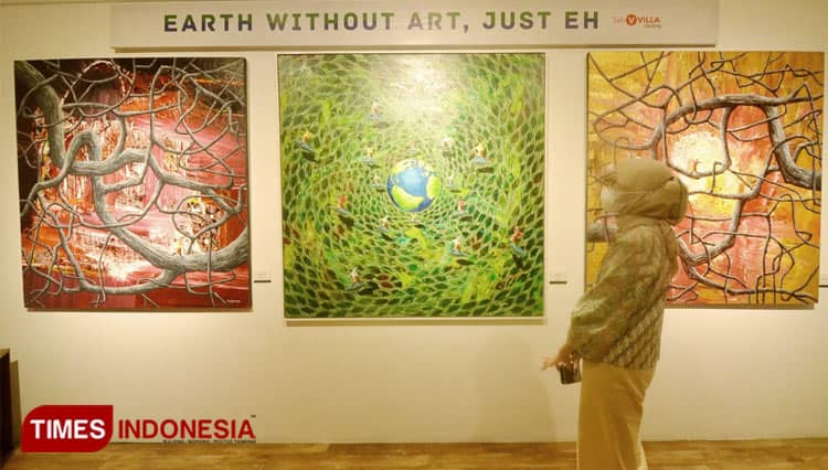 Art for Humanity, Maha Karya Empat Pelukis Bali Tampil di Teh Villa Gallery