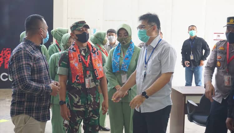 Kunjungan ke PT SLI, Dandim 0617 Majalengka Titipkan Soal Pengelolaan Sampah