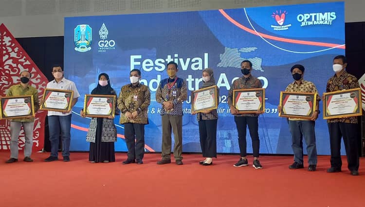 Coklat Majapahit Juara 1 Lomba Olahan Produk Coklat InAGRO Expo & Business Forum 2022