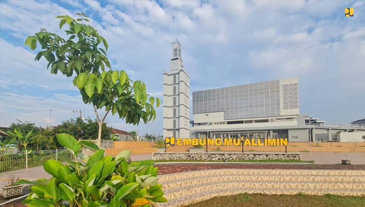 Kementerian PUPR RI Selesaikan Pembangunan Embung di Kawasan Ponpes Mu'allimin