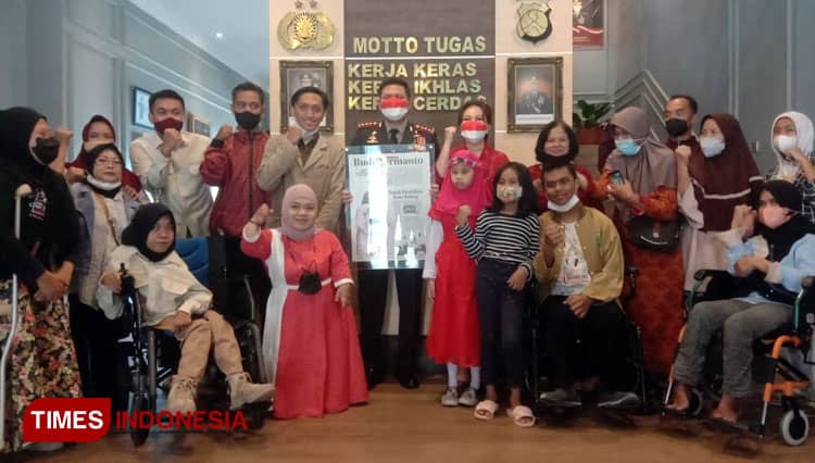 Kombes Pol Budi Hermanto Dikukuhkan sebagai Bapak Disabilitas Kota Malang