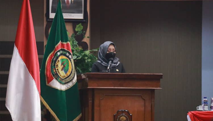 Pemkab Mojokerto Sampaikan Perubahan Raperda P-APBD Tahun Anggaran 2022