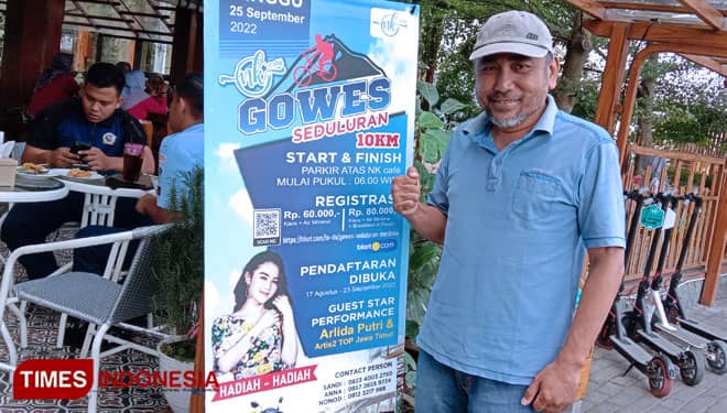 Gowes Seduluran NK Cafe Malang Hadirkan Artis Top Jatim, Ada Arlida Putri Lho!