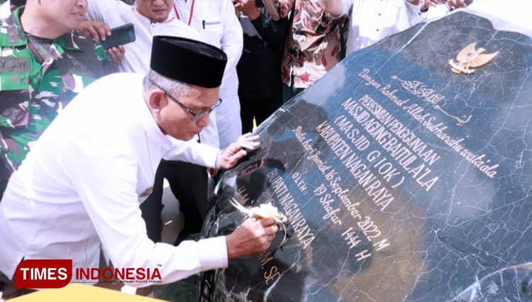 Dibangun Sejak 2010, Kini Masjid Giok Jadi Ikon Baru Kabupaten Nagan Raya