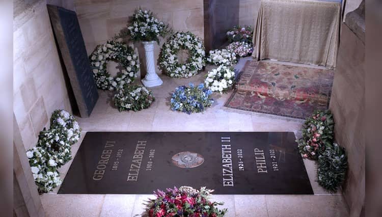 Begini Rupa Batu Nisan Ratu Elizabeth di St George's Chapel