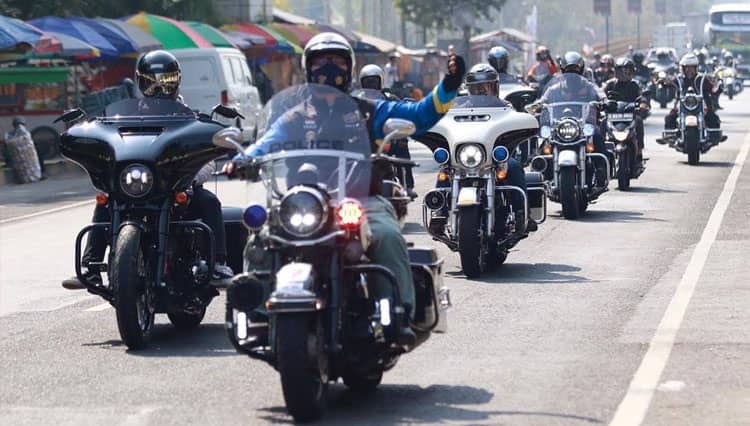 Bandung Bike Fest 2022, Konvoi Moge Keliling Bandung