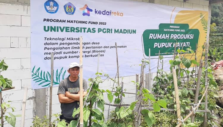 UNIPMA Wujudkan Desa Mandiri Energi dan Pupuk melalui Kegiatan Matching Fund Kedaireka