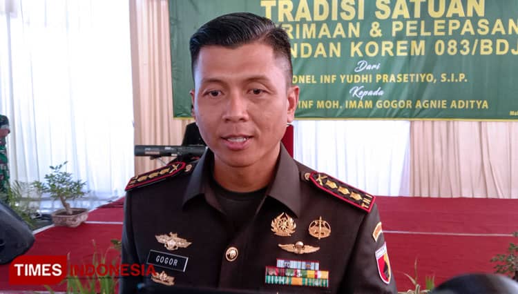 Profil Imam Gogor, Eks Ajudan Jokowi yang Kini Jabat Danrem 083/Bdj
