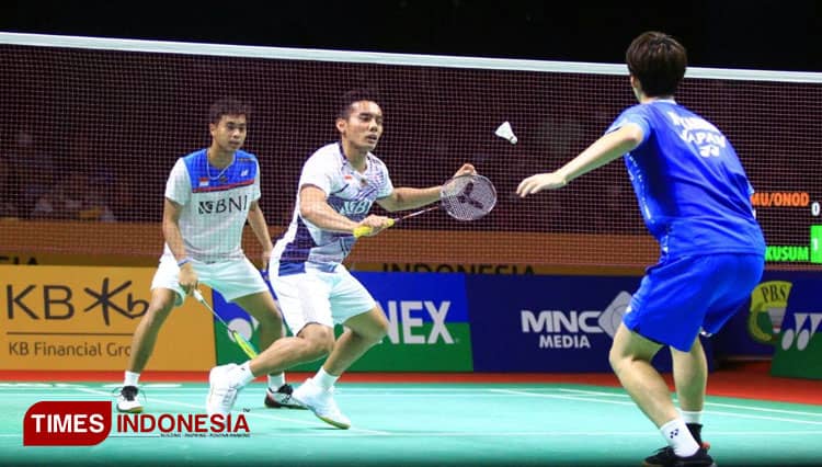 Rahmat Hidayat dan Pramudya Kusumawardana Lolos Final Indonesia Masters 2022