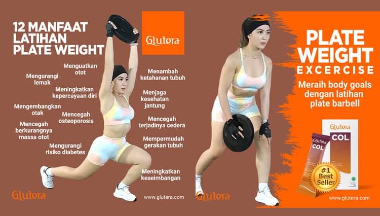 12 Manfaat Latihan Plate Weight bagi Wanita