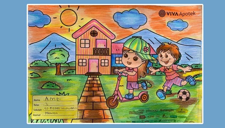 Lomba Mewarnai Virtual Tingkatkan Kreativitas Anak