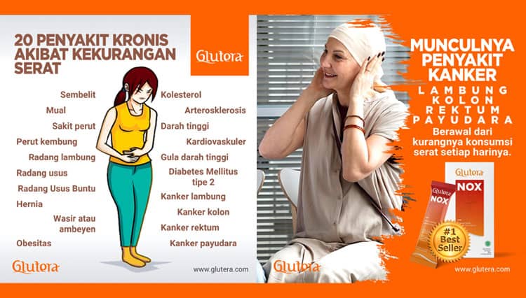 20 Penyakit Kronis Akibat Kurang Serat