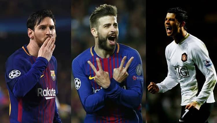 Gerard Pique Pemain Paling Beruntung, Pernah Satu Tim dengan Ronaldo dan Messi