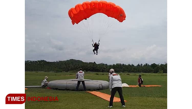 Porprov XIV Jawa Barat Cabang Olahraga Terjun Payung Resmi Dibuka