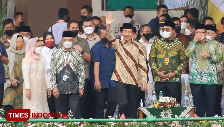 Di Depan Jokowi, Haedar Nashir Minta Kontestan Pemilu 2024 Agar Memiliki Moral