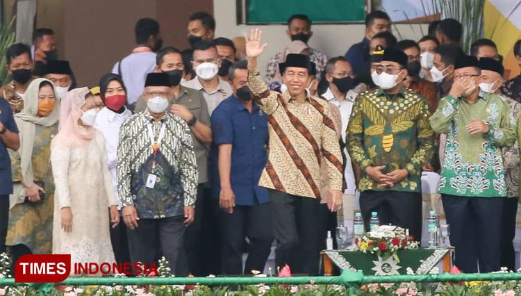 Di Depan Jokowi, Haedar Nashir Minta Kontestan Pemilu 2024 Agar Memiliki Moral