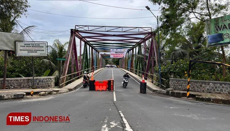 Tunggu Hasil Uji Lab, Jembatan Parung Lesang Kota Banjar Segera Diperbaiki
